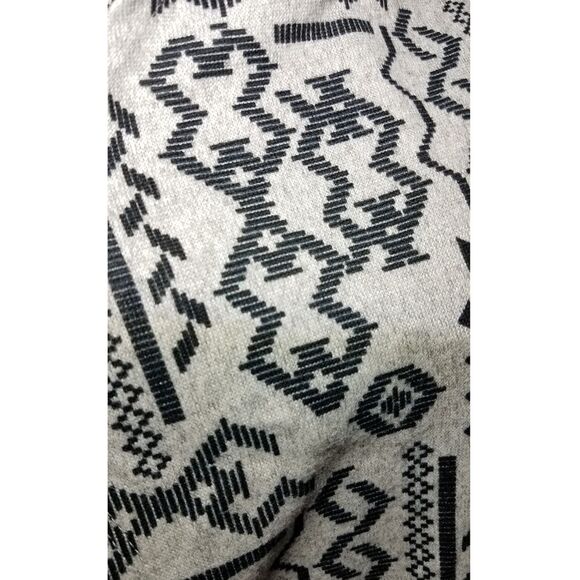 Grey Tribal Print Open-Front Cardigan - Picture 3 of 4